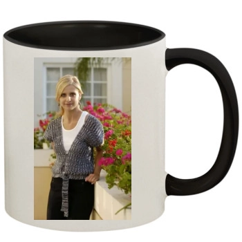 Sarah Michelle Gellar 11oz Colored Inner & Handle Mug