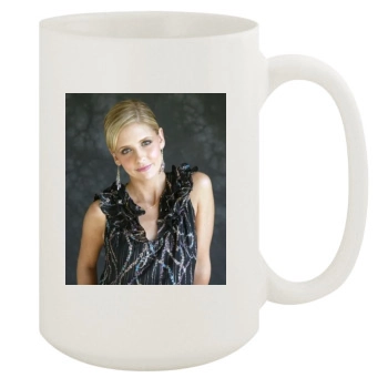 Sarah Michelle Gellar 15oz White Mug