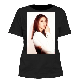 Sarah Michelle Gellar Women's Cut T-Shirt