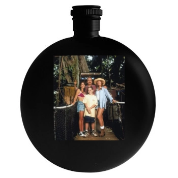 Sarah Michelle Gellar Round Flask