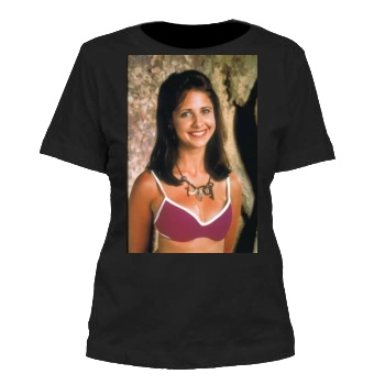 Sarah Michelle Gellar Women's Cut T-Shirt