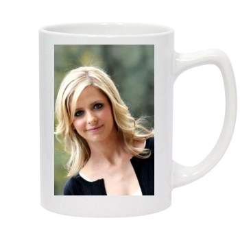 Sarah Michelle Gellar 14oz White Statesman Mug