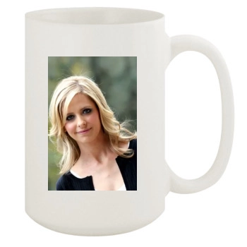 Sarah Michelle Gellar 15oz White Mug