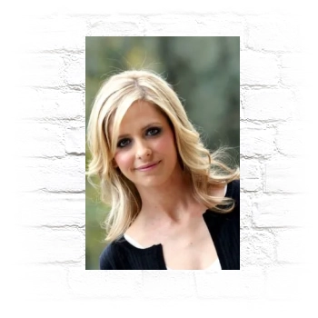 Sarah Michelle Gellar Metal Wall Art