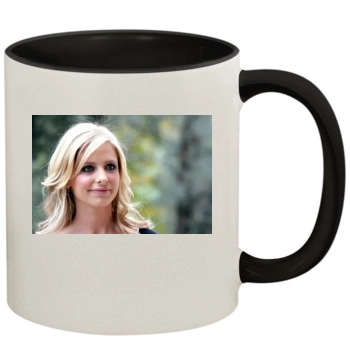 Sarah Michelle Gellar 11oz Colored Inner & Handle Mug