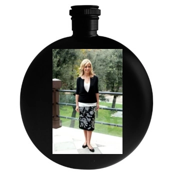 Sarah Michelle Gellar Round Flask