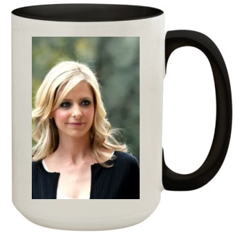 Sarah Michelle Gellar 15oz Colored Inner & Handle Mug