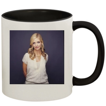 Sarah Michelle Gellar 11oz Colored Inner & Handle Mug