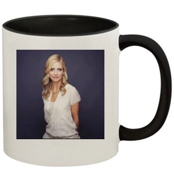 Sarah Michelle Gellar 11oz Colored Inner & Handle Mug