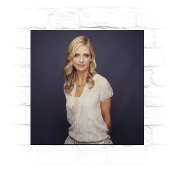 Sarah Michelle Gellar Metal Wall Art