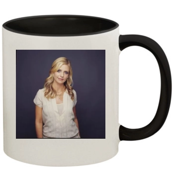 Sarah Michelle Gellar 11oz Colored Inner & Handle Mug