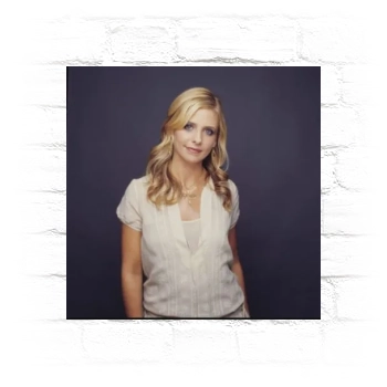 Sarah Michelle Gellar Metal Wall Art