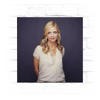 Sarah Michelle Gellar Metal Wall Art