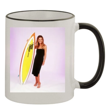 Sarah Michelle Gellar 11oz Colored Rim & Handle Mug