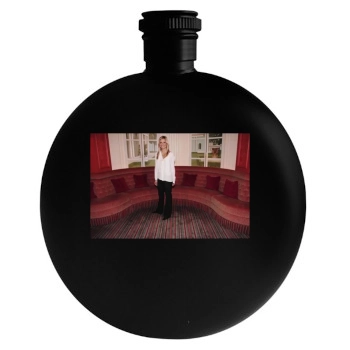 Sarah Michelle Gellar Round Flask