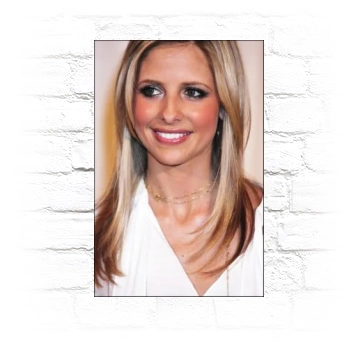 Sarah Michelle Gellar Metal Wall Art