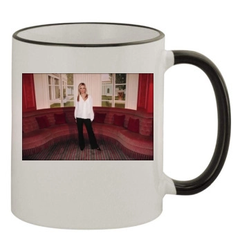 Sarah Michelle Gellar 11oz Colored Rim & Handle Mug