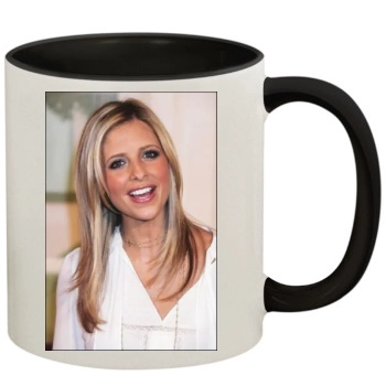 Sarah Michelle Gellar 11oz Colored Inner & Handle Mug