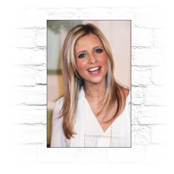 Sarah Michelle Gellar Metal Wall Art