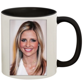 Sarah Michelle Gellar 11oz Colored Inner & Handle Mug