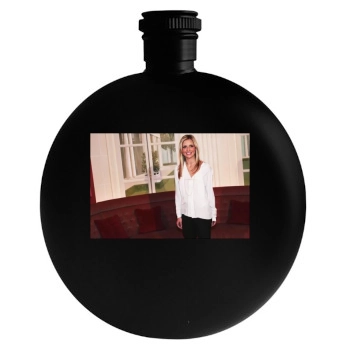 Sarah Michelle Gellar Round Flask