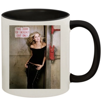 Sarah Michelle Gellar 11oz Colored Inner & Handle Mug