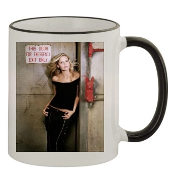 Sarah Michelle Gellar 11oz Colored Rim & Handle Mug