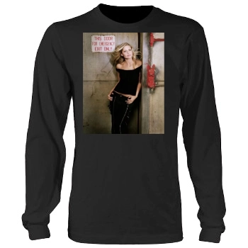 Sarah Michelle Gellar Men's Heavy Long Sleeve TShirt