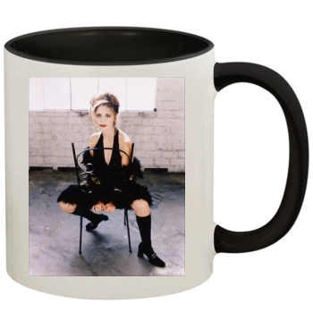 Sarah Michelle Gellar 11oz Colored Inner & Handle Mug