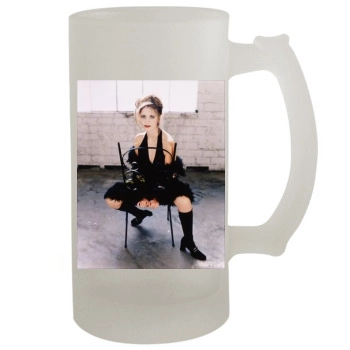 Sarah Michelle Gellar 16oz Frosted Beer Stein