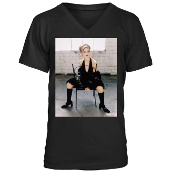 Sarah Michelle Gellar Men's V-Neck T-Shirt