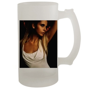 Sarah Michelle Gellar 16oz Frosted Beer Stein