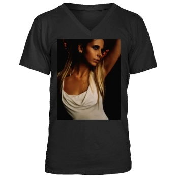 Sarah Michelle Gellar Men's V-Neck T-Shirt