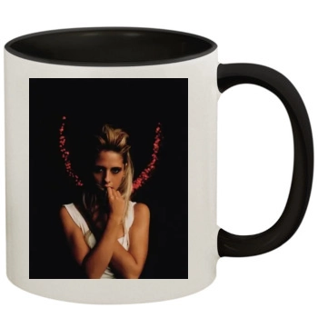 Sarah Michelle Gellar 11oz Colored Inner & Handle Mug