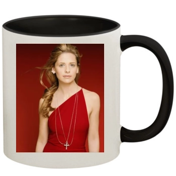 Sarah Michelle Gellar 11oz Colored Inner & Handle Mug