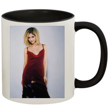 Sarah Michelle Gellar 11oz Colored Inner & Handle Mug