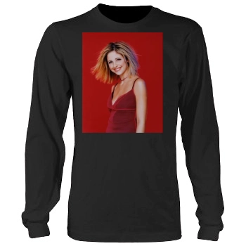 Sarah Michelle Gellar Men's Heavy Long Sleeve TShirt