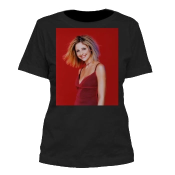 Sarah Michelle Gellar Women's Cut T-Shirt