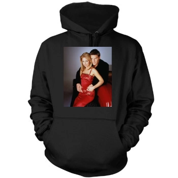 Sarah Michelle Gellar Mens Pullover Hoodie Sweatshirt