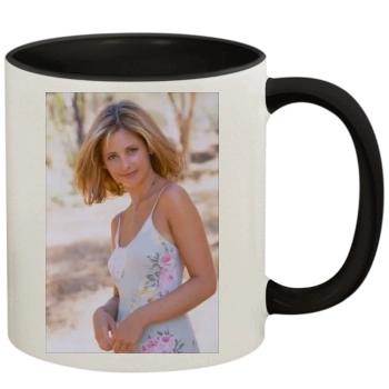 Sarah Michelle Gellar 11oz Colored Inner & Handle Mug