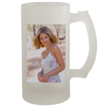 Sarah Michelle Gellar 16oz Frosted Beer Stein