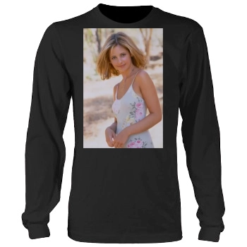 Sarah Michelle Gellar Men's Heavy Long Sleeve TShirt