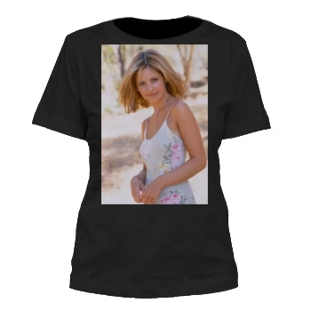 Sarah Michelle Gellar Women's Cut T-Shirt