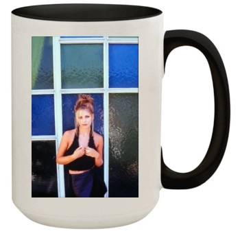 Sarah Michelle Gellar 15oz Colored Inner & Handle Mug