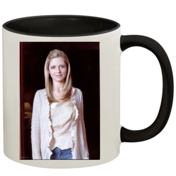 Sarah Michelle Gellar 11oz Colored Inner & Handle Mug