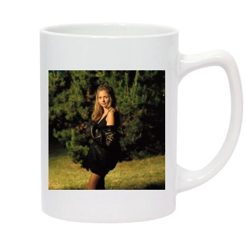 Sarah Michelle Gellar 14oz White Statesman Mug