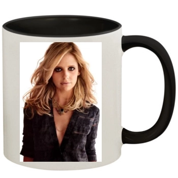 Sarah Michelle Gellar 11oz Colored Inner & Handle Mug