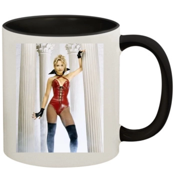 Sarah Michelle Gellar 11oz Colored Inner & Handle Mug