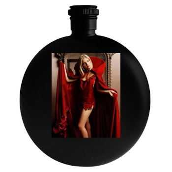 Sarah Michelle Gellar Round Flask