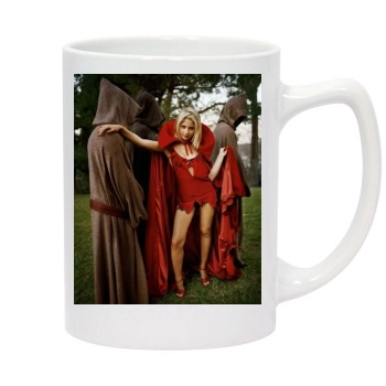 Sarah Michelle Gellar 14oz White Statesman Mug